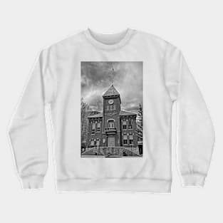 San Miguel County Courthouse BW Crewneck Sweatshirt